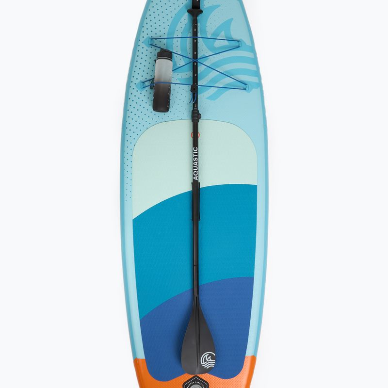 Children's inflatable board set SUP AQUASTIC Perth 8'0" allround blue 10