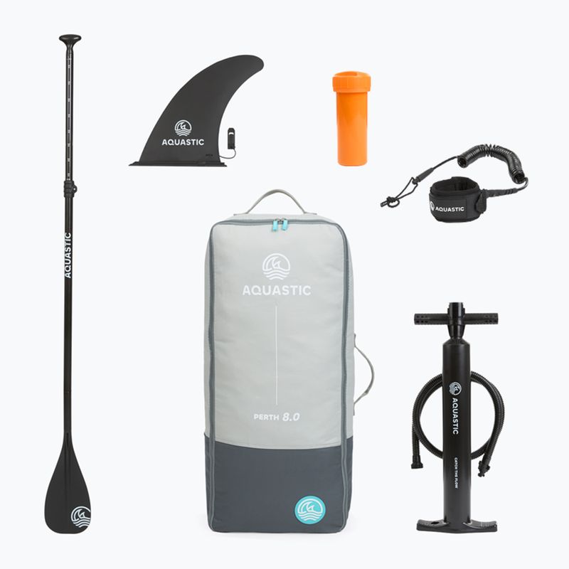 Children's SUP board AQUASTIC Perth 8'0" allround blue 17