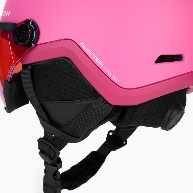 Children's ski helmet ATTABO Avens 2.0 Jr Visor pink 10