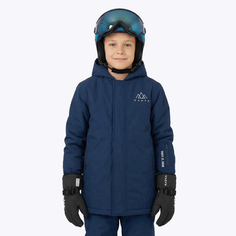 Children's ski helmet ATTABO Avens 2.0 Jr Visor blue 3