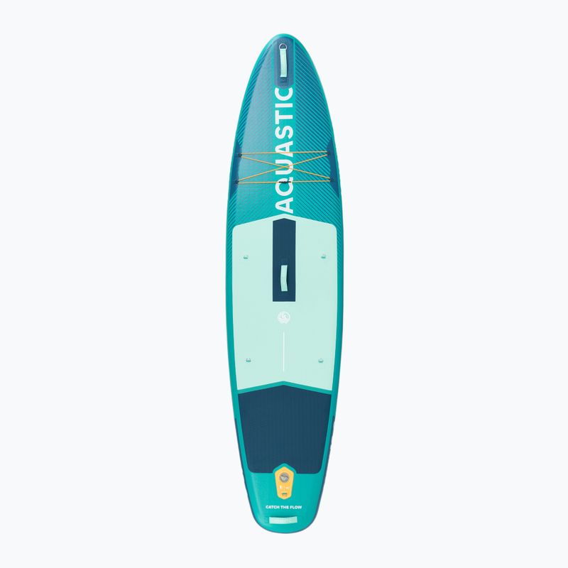 Inflatable board set SUP AQUASTIC Perth 10'8" allround green 3