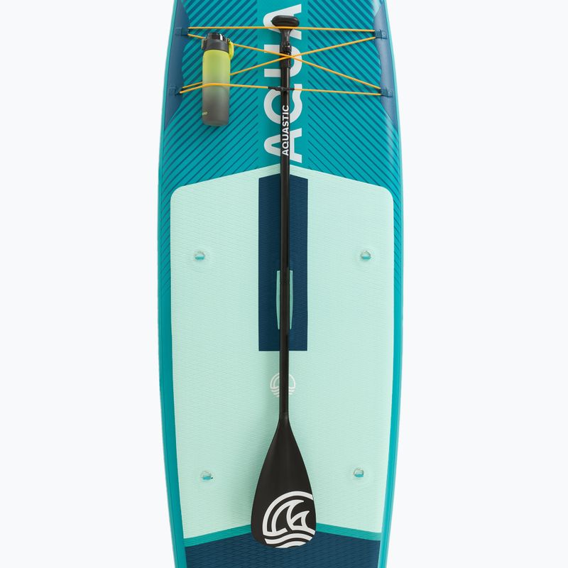 Inflatable board set SUP AQUASTIC Perth 10'8" allround green 10