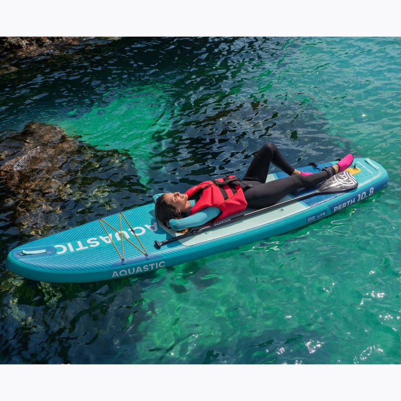 Inflatable board set SUP AQUASTIC Perth 10'8" allround green 20