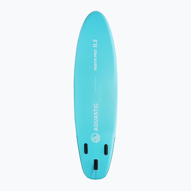 Inflatable board set SUP AQUASTIC Perth Pro 11'2" all-round green 4
