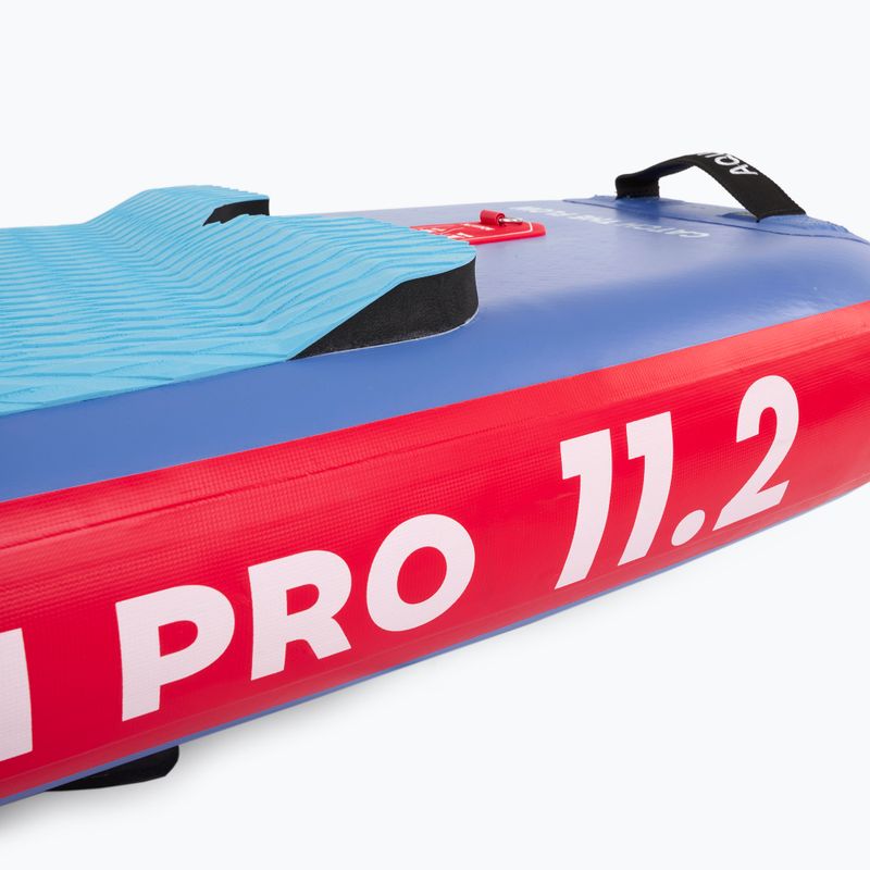 Inflatable board set SUP AQUASTIC Perth Pro 11'2" all-round blue 13