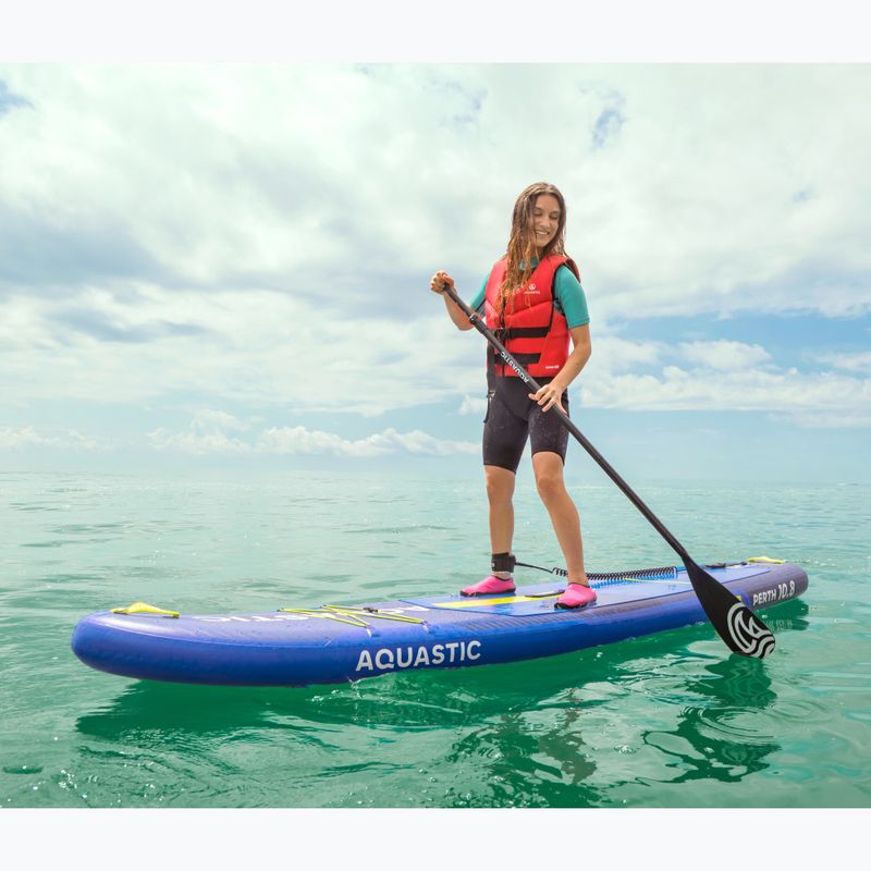 Inflatable board set SUP AQUASTIC Perth 10'8" allround dark blue 23