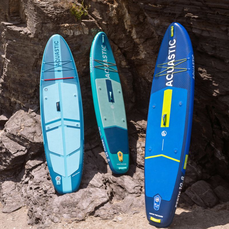 Inflatable board set SUP AQUASTIC Perth 10'8" allround dark blue 24