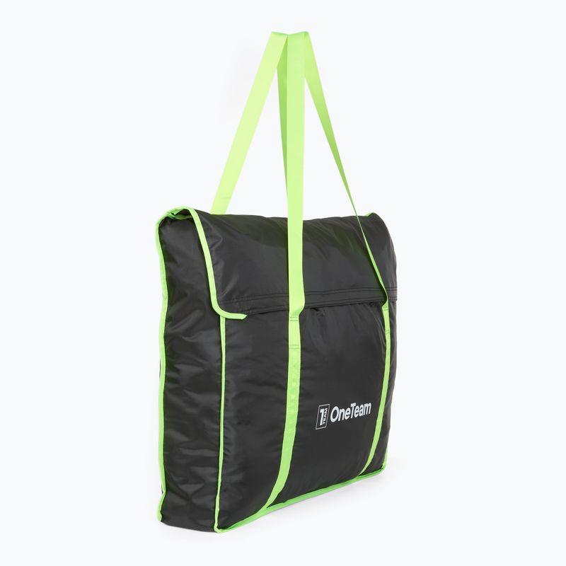 Goal carrying bag OneTeam Swiftgoal 120 x 70 cm black/green 2