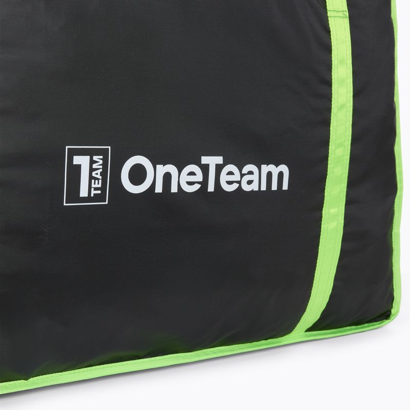 Goal carrying bag OneTeam Swiftgoal 120 x 70 cm black/green 5