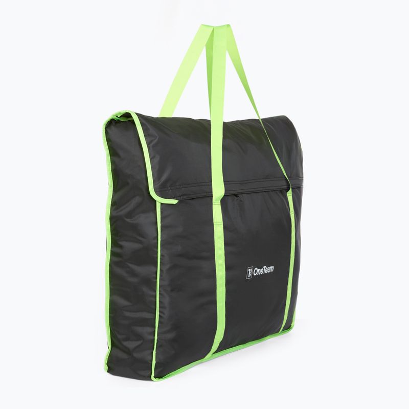 Carrying bag for goal OneTeam Swiftgoal 180 x 120 cm black/green 2