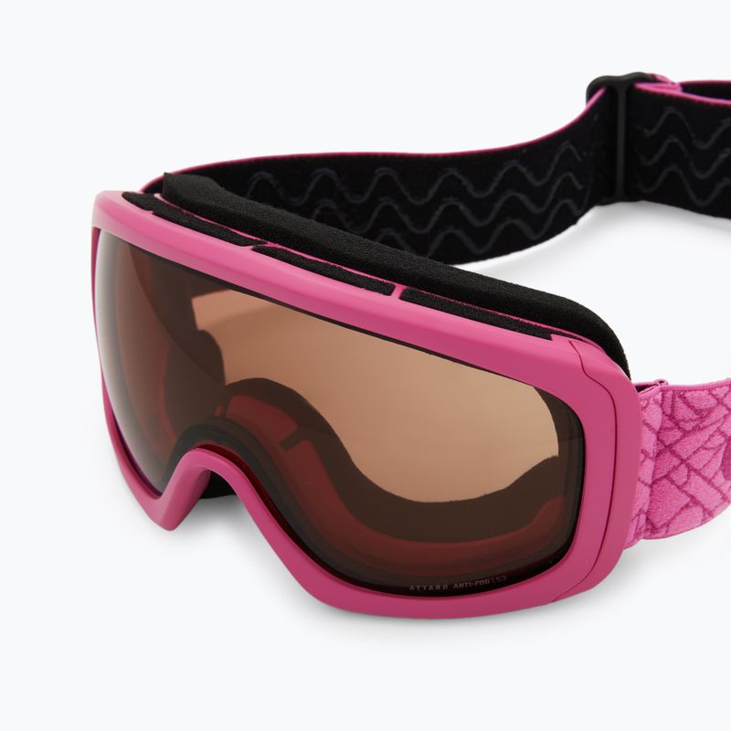 Children's ski goggles ATTABO Apik Jr Anti-Fog pink 10