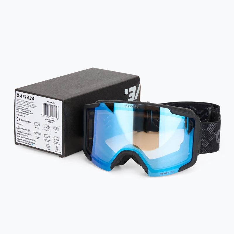 Ski goggles ATTABO Nanuk Pro photochromic black 12