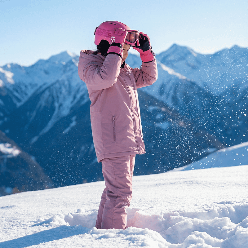 Children's ski helmet ATTABO Avens 2.0 Jr pink 5