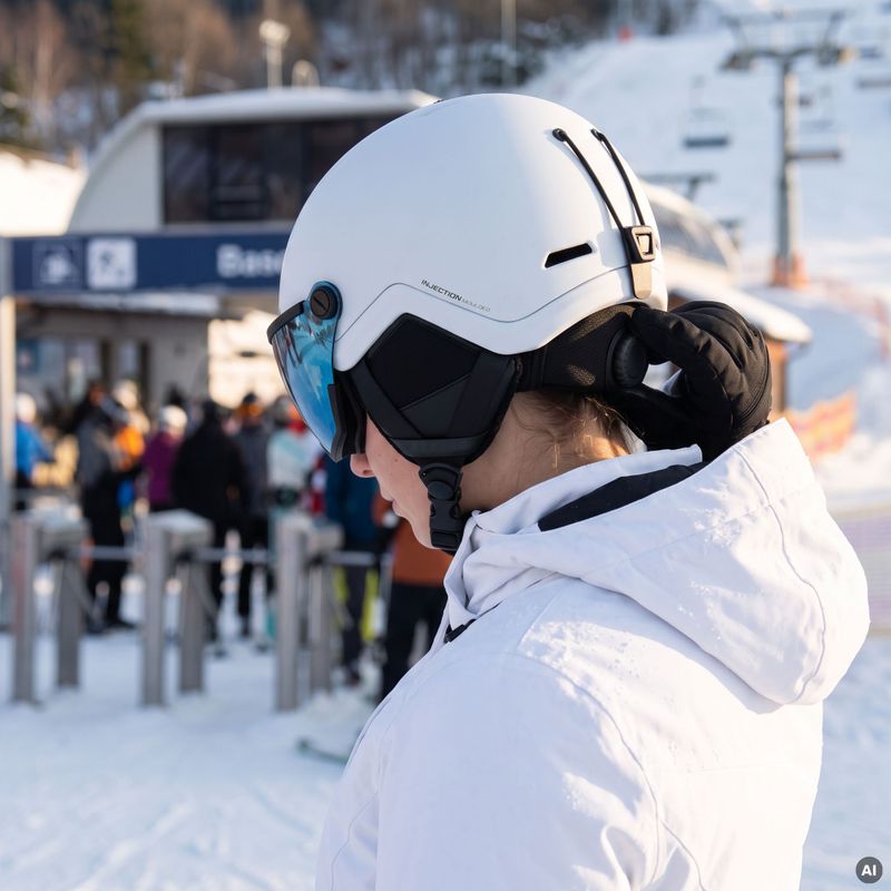 Ski helmet ATTABO Avens 2.0 Visor white 8