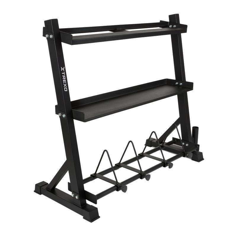 Stand XTREXO Complex Gym Storage black 14