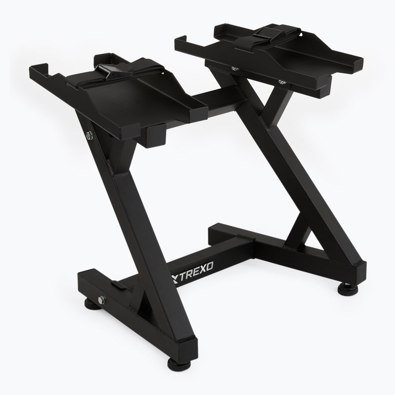 Dumbbell rack adjustable XTREXO black 10