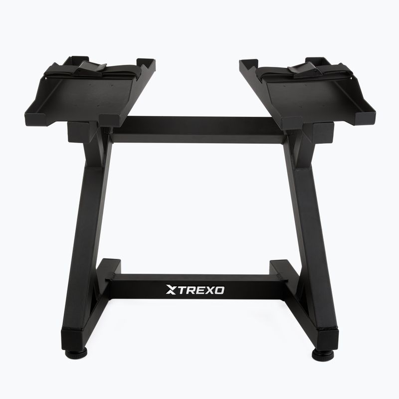 Dumbbell rack adjustable XTREXO black 11