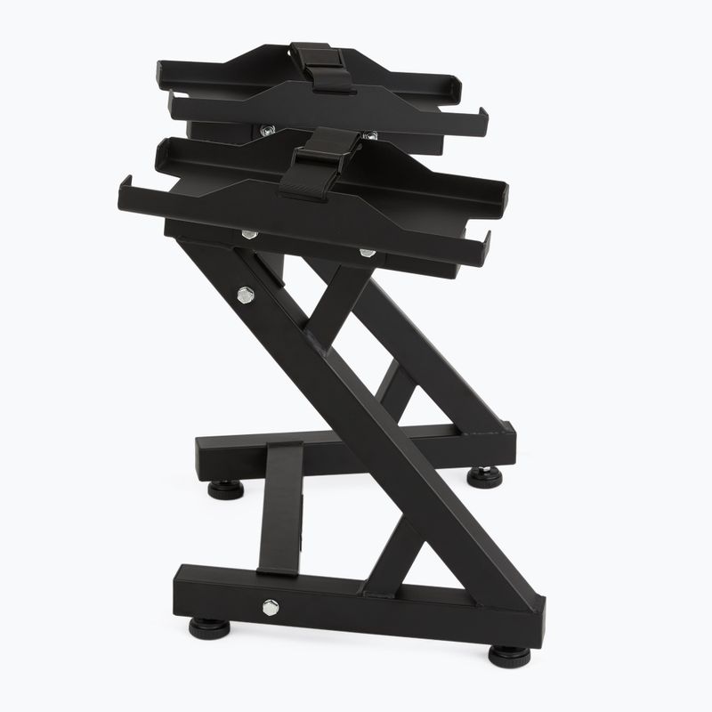 Dumbbell rack adjustable XTREXO black 12