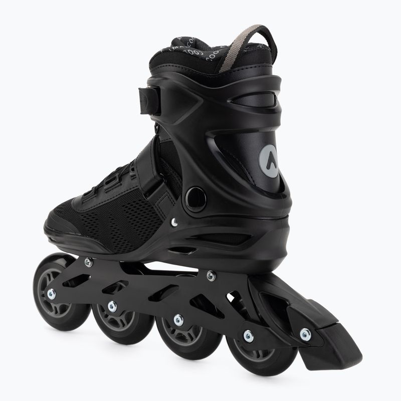Men's inline skates ATTABO OneFoot Fitgo system black 7