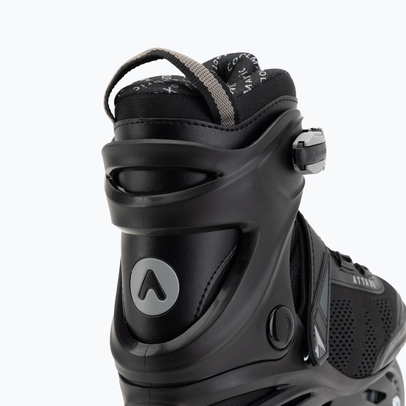 Men's inline skates ATTABO OneFoot Fitgo system black 11