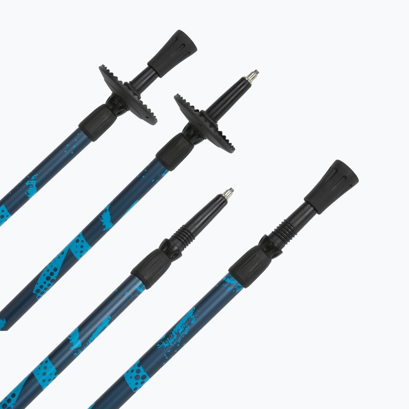 Children's trekking poles KADVA Kidd blue 7
