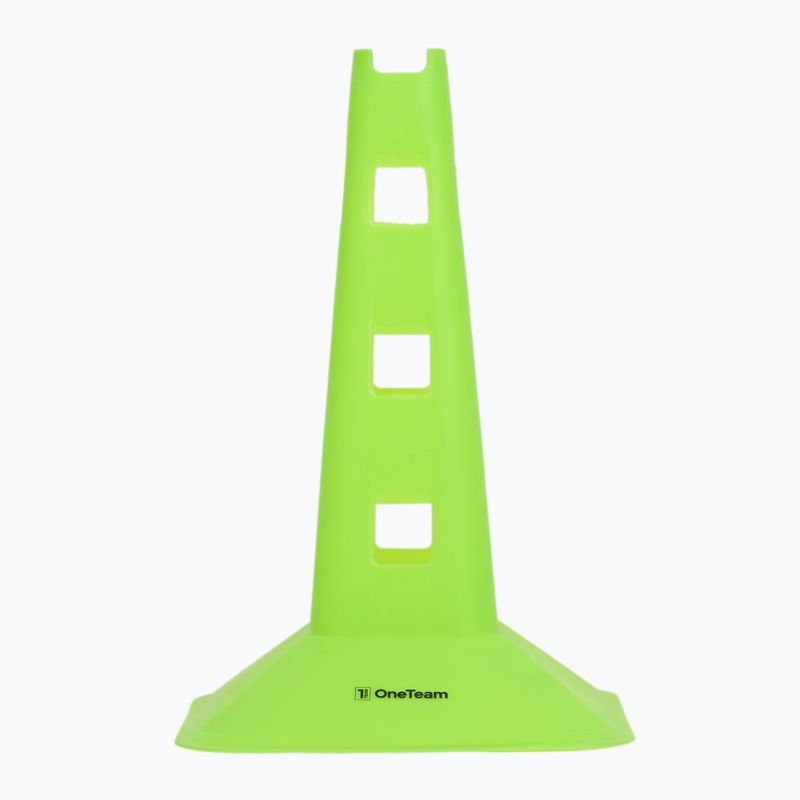Set of cones OneTeam TRFTB03 HG4  4 pieces green 7