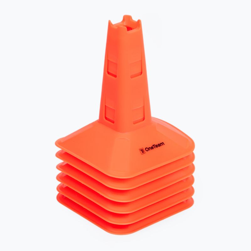 OneTeam TRFTB03 MD6 Training Cones 6 pcs Orange 5