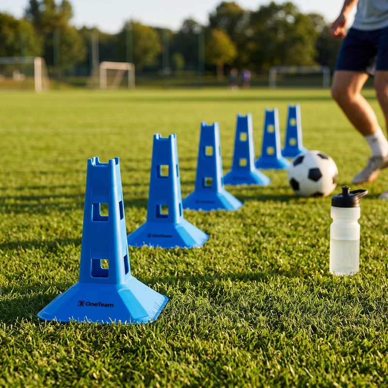 OneTeam TRFTB03 MD6 Training Cones 6 pcs blue 3