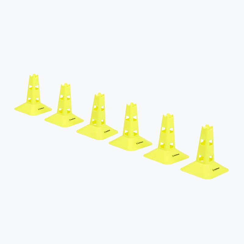 Set of cones OneTeam TRFTB03 MD6 6 pieces yellow 5