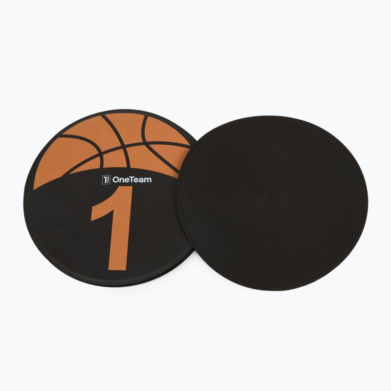 Training markers OneTeam TRF08 10 pcs BASKET black 2