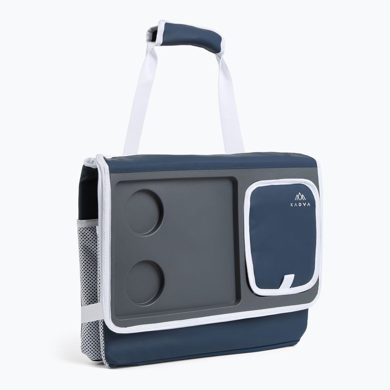Portable fridge KADVA foldable into Picnicer 30 l navy blue 10