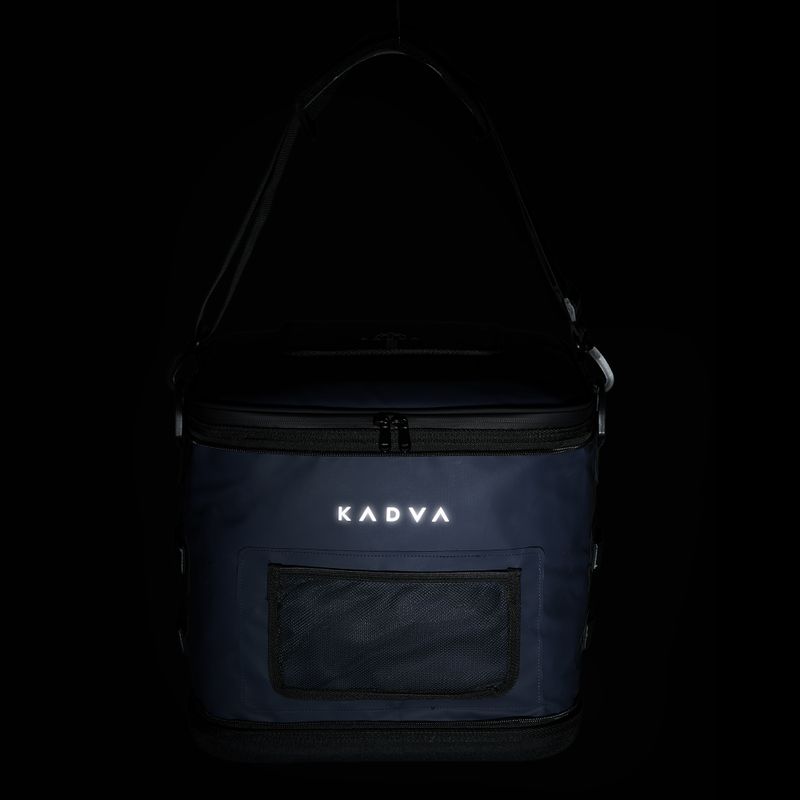 Portable fridge KADVA flat Reducer 17 l navy blue 12