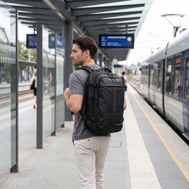 KADVA ARTravel 30 l Black Vacuum Backpack 3