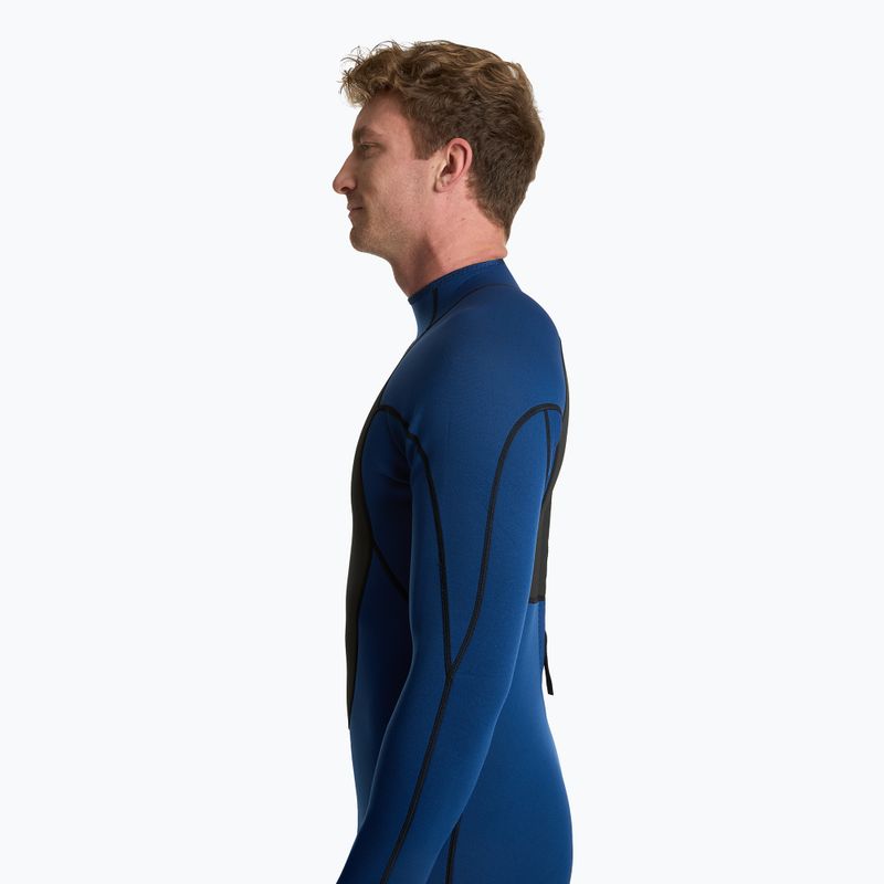 Men's surfing wetsuit AQUASTIC neoprene 3/2 mm WAVEY 3/2 navy 4