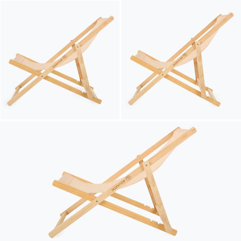 Beach lounger AQUASTIC Sunlito beige 10