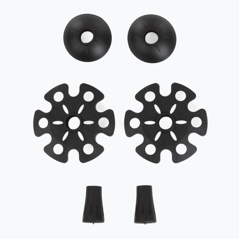 Trekking poles KADVA Torre adjustable carbon green 8