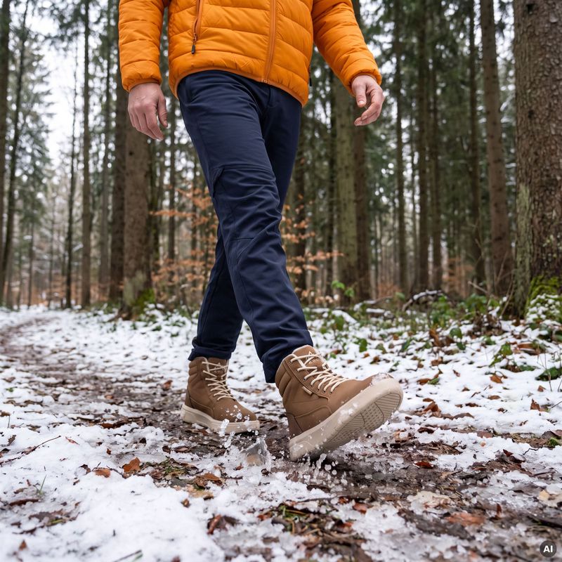 Men's barefoot shoes KADVA SPLAYON Brązowy 8