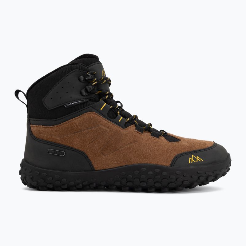 Men's Barefoot Shoes KADVA SOLEAF Anti-Puncture Brown 2