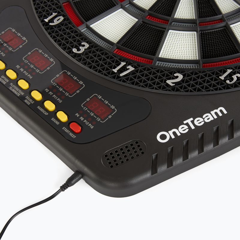 ONETEAM TargetJoy electronic dart disc grey 7
