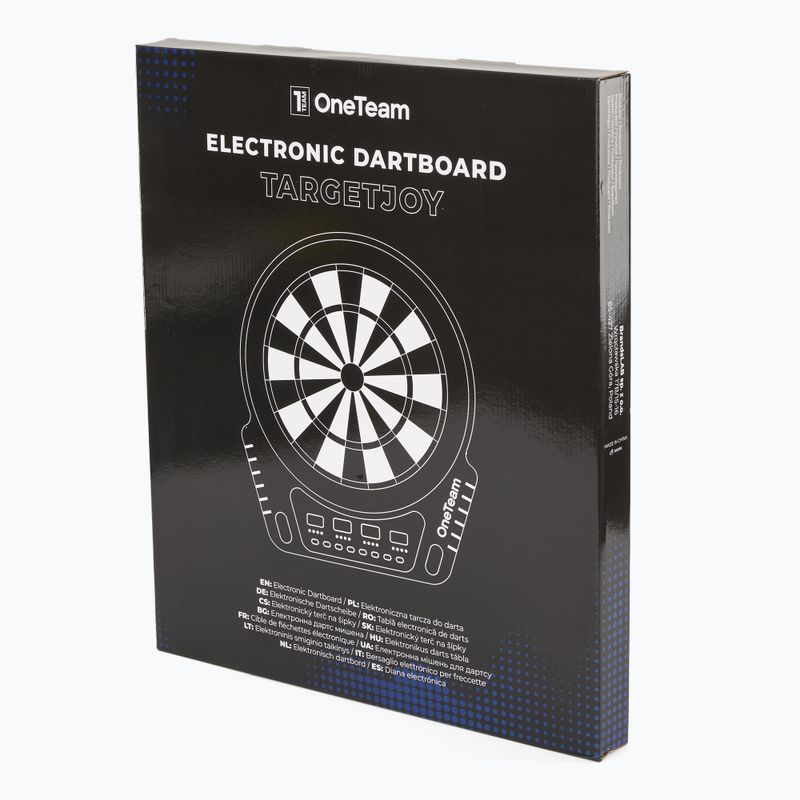 ONETEAM TargetJoy electronic dart disc grey 9