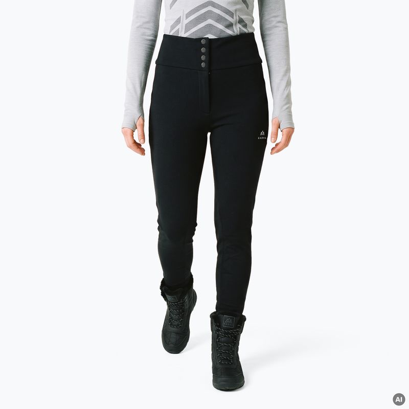 Women's ski trousers KADVA Nora WMNS WP 5K/3K SOFTSHELL black 2