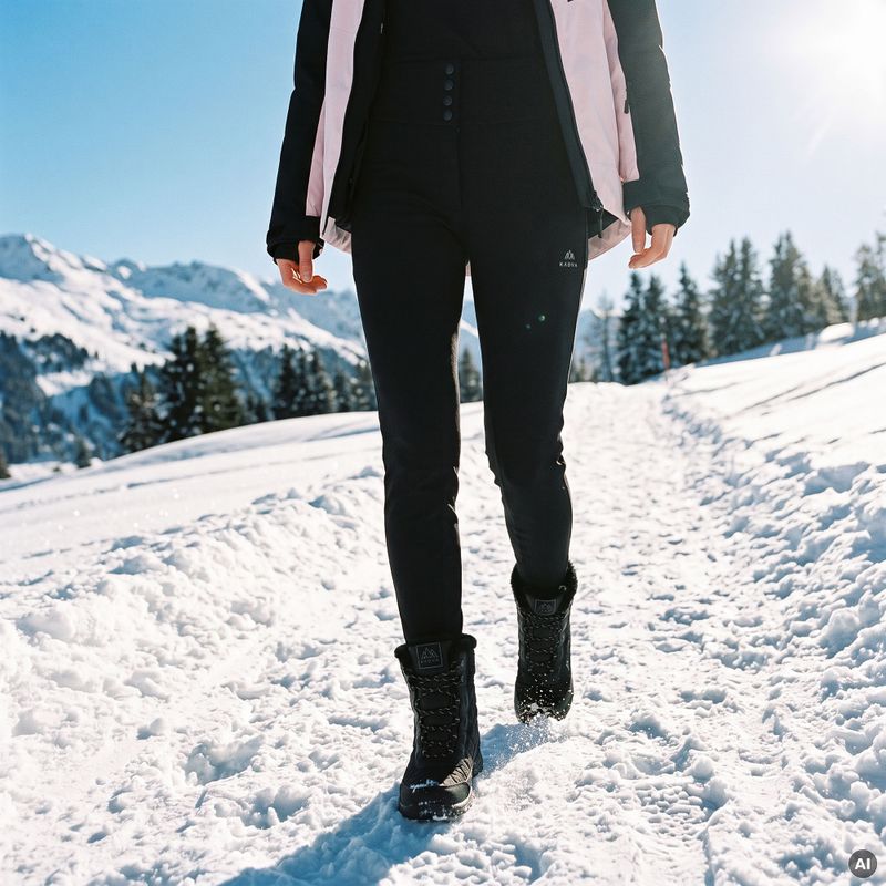 Women's ski trousers KADVA Nora WMNS WP 5K/3K SOFTSHELL black 6