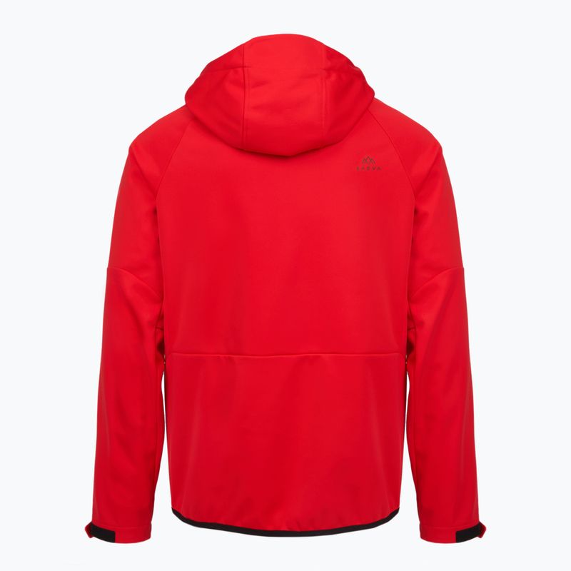 Men's trekking sweatshirt KADVA Arix WP 5K/3K softshell hybrid red 2