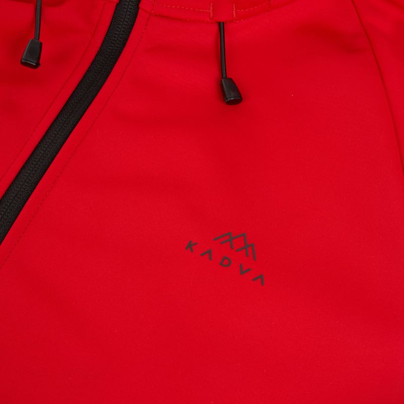 Men's trekking sweatshirt KADVA Arix WP 5K/3K softshell hybrid red 3