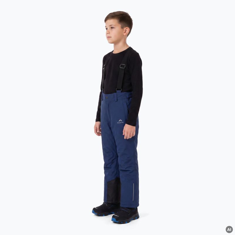 Children's ski set KADVA Skiki KDG WP 5K/3K navy blue 4