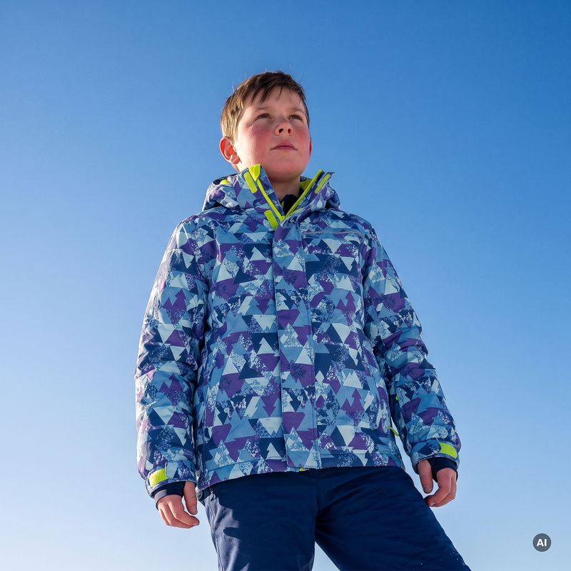 Children's ski set KADVA Skiki KDG WP 5K/3K navy blue 6