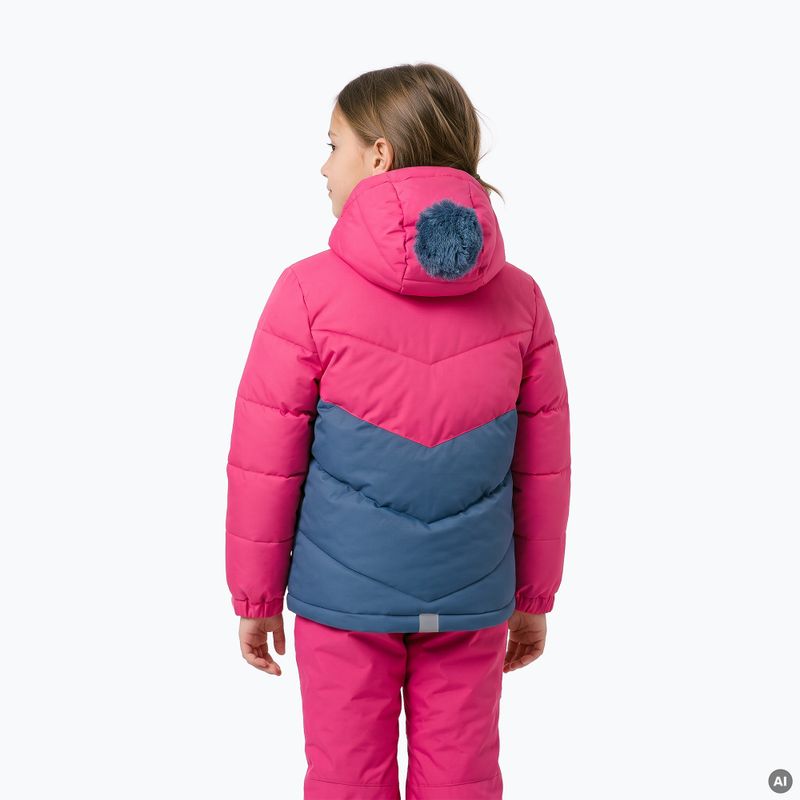 Children's insulated jacket Kadva Zippi KDG WP 5K/3K pink 2