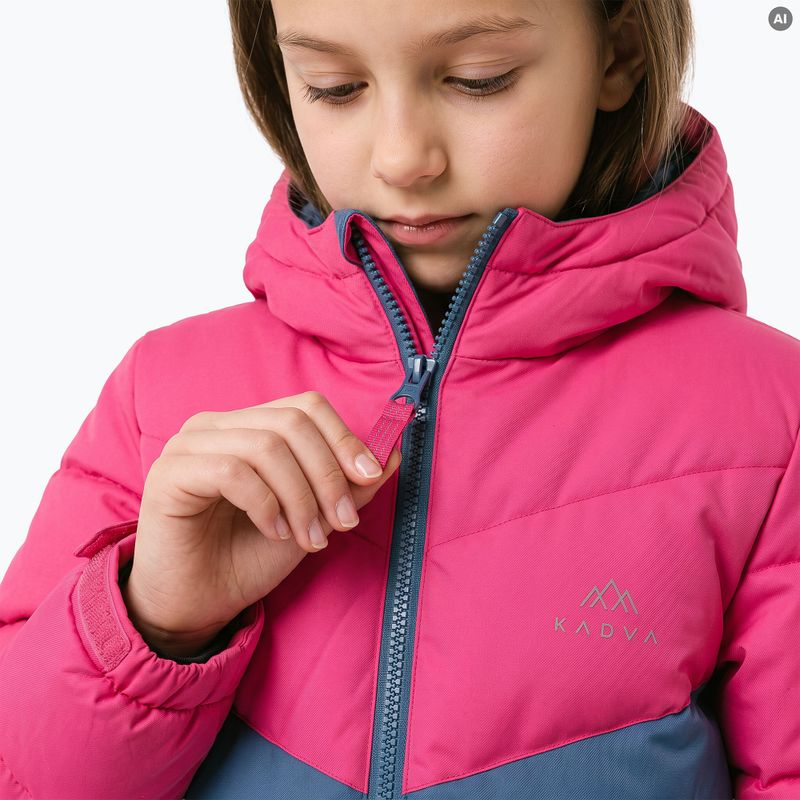 Children's insulated jacket Kadva Zippi KDG WP 5K/3K pink 3