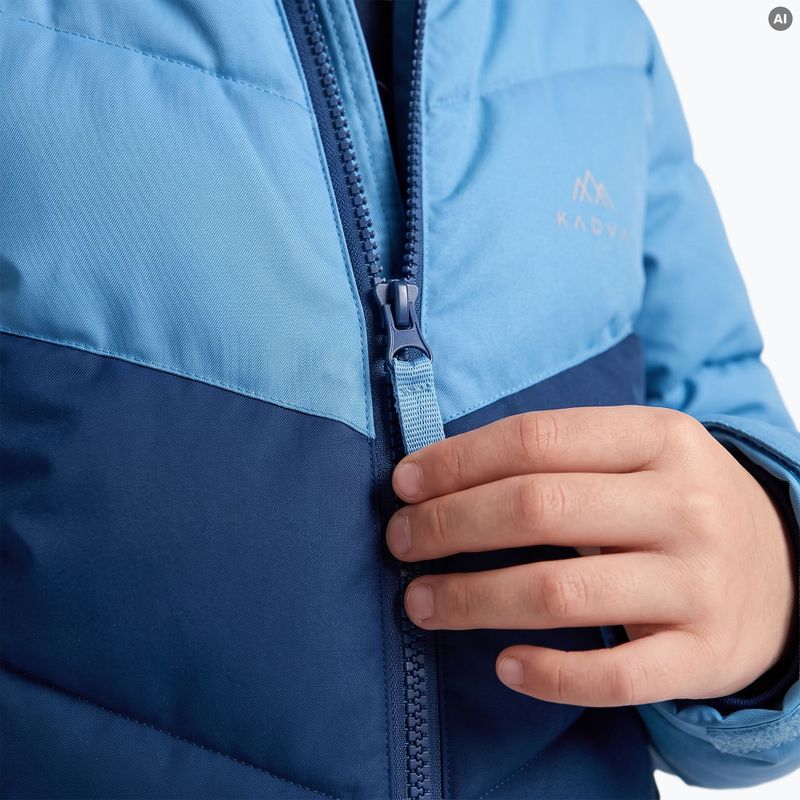 Children's insulated jacket Kadva Zippi KDG WP 5K/3K blue 3