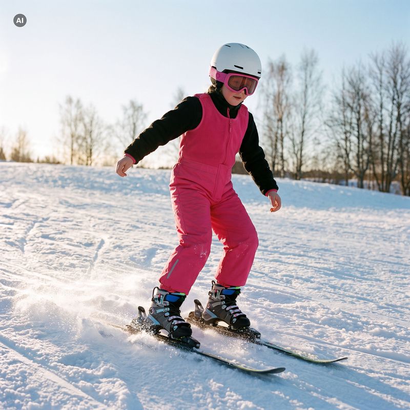 Children's ski trousers KADVA Totto KDG WP 5K/3K pink 4